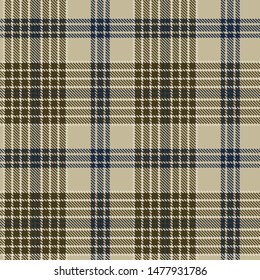 Tartan, plaid pattern seamless vector illustration. Checkered texture for clothing fabric prints, web design, home textile.
