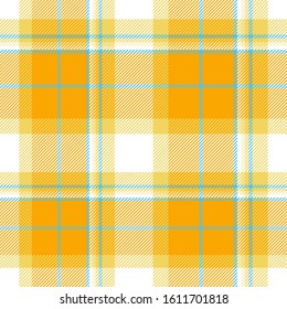 Tartan, plaid pattern seamless vector illustration. Checkered texture for clothing fabric prints, web design, home textile.
