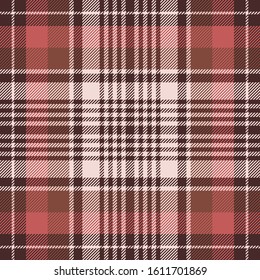 Tartan, plaid pattern seamless vector illustration. Checkered texture for clothing fabric prints, web design, home textile.