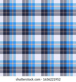 Tartan plaid pattern seamless vector background. Vector EPS 10