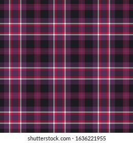 Tartan plaid pattern seamless vector background. Vector EPS 10