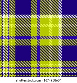 Tartan, plaid pattern seamless vector illustration. Checkered texture for clothing fabric prints, web design, home textile.
