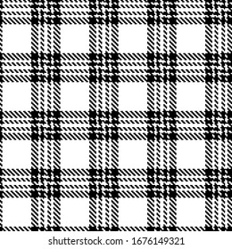 Tartan, gedeckte Muster nahtlose Vektorillustration-Illustration. Geprüfte Textur für Stoffabdrücke, Webdesign, Heimtextilien.