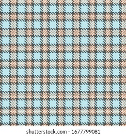 Tartan, plaid pattern seamless vector illustration. Checkered texture for clothing fabric prints, web design, home textile.