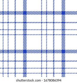 Tartan, plaid pattern seamless vector illustration. Checkered texture for clothing fabric prints, web design, home textile.