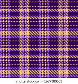 Tartan, gedeckte Muster nahtlose Vektorillustration-Illustration. Geprüfte Textur für Stoffabdrücke, Webdesign, Heimtextilien.