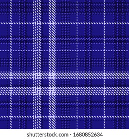 Tartan, plaid pattern seamless vector illustration. Checkered texture for clothing fabric prints, web design, home textile.