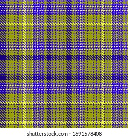 Tartan, plaid pattern seamless vector illustration. Checkered texture for clothing fabric prints, web design, home textile.