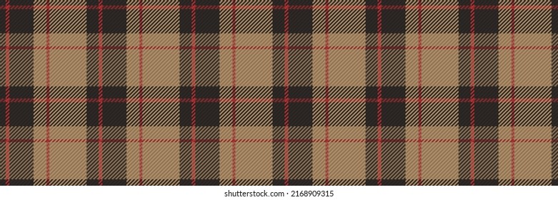 Patrón de plaid de tartán fondo vectorial sin fisuras. Compruebe si la camisa de la manta, la manta, el tirón u otro diseño textil moderno está en relieve. 