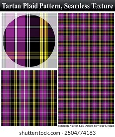 
Tartan, plaid pattern, Seamless vector illustration, Seamless plaid, Textured seamless tartan plaid, Textured tartan plaid, Seamless vector pattern, Cloth Pattern Vector Texture, Blue Black Cloth.