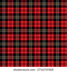 Tartan, plaid pattern, Seamless vector illustration, Seamless plaid, Cloth Pattern Vector Texture Pack