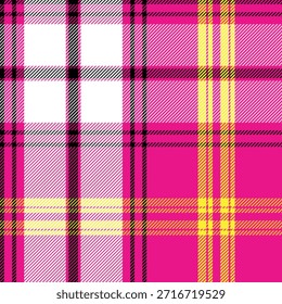 Tartan, plaid pattern, Seamless vector illustration, Seamless plaid, Cloth Pattern Vector Texture Pack