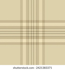 Tartán trenzado patrón de textura de chequeo textil con un fondo de tela vectorial sin fisuras en colores claros y pastel.