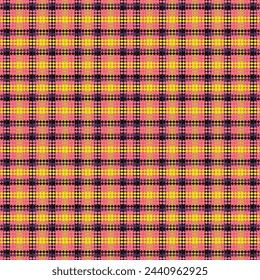 Tartan plaid pattern with texture.