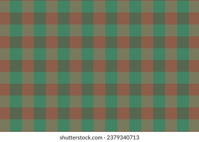 Tartan-Muster mit Textur und Naturfarbe. Vektorgrafik.