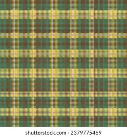 Tartan-Muster mit Textur und Naturfarbe. Vektorgrafik.