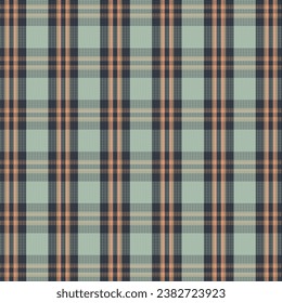 Tartan plaid pattern with texture and nature color. Vector illustration.