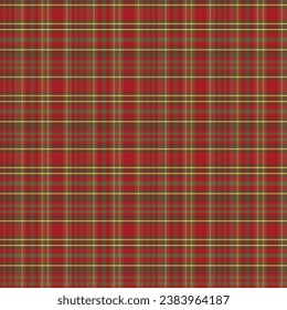 Tartan plaid pattern with texture and nature color. Vector illustration.