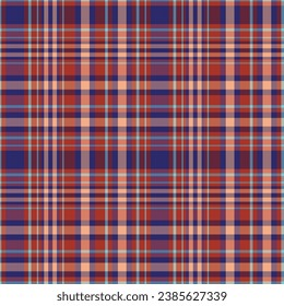 Tartan plaid pattern with texture and nature color. Vector illustration.