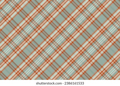 Tartan plaid pattern with texture and nature color. Vector illustration.