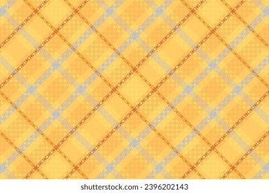 Tartan-Muster mit Textur und Retro-Farbe. Vektorgrafik.