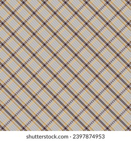 Tartan plaid pattern with texture and retro color. Vector illustration.