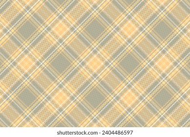 Tartan plaid pattern with texture and summer color. Vector illustration.
