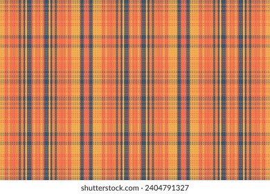 Tartan plaid pattern with texture and summer color. Vector illustration.