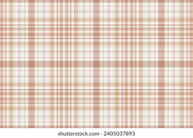 Tartan plaid pattern with texture and summer color. Vector illustration.