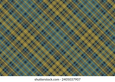 Tartan plaid pattern with texture and summer color. Vector illustration.