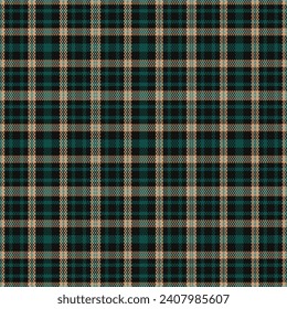 Tartan plaid pattern with texture and summer color. Vector illustration.