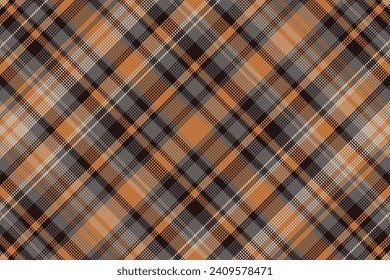 Tartan plaid pattern with texture and summer color. Vector illustration.