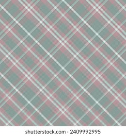 Tartan plaid pattern with texture and summer color. Vector illustration.