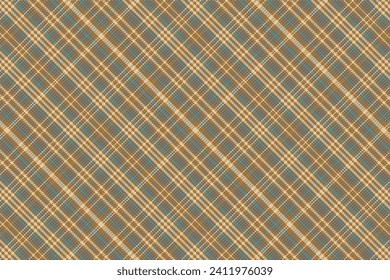 Tartan plaid pattern with texture and summer color. Vector illustration.