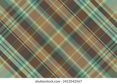  Tartan plaid pattern with texture and summer color. Vector illustration.