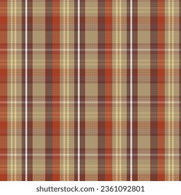 Tartan plaid pattern with texture. Vector illustration.