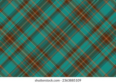 Tartan plaid pattern with texture. Vector illustration.
