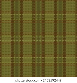 Tartan plaid pattern with texture. Vector illustration.