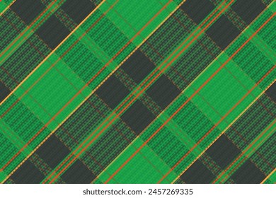 Tartan plaid pattern with texture. Vector illustration.