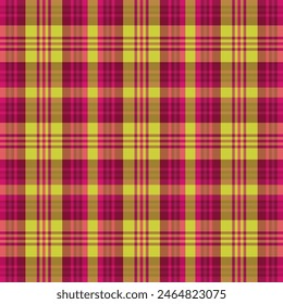 Tartan plaid pattern with texture. Vector illustration.