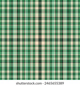 Tartan plaid pattern with texture. Vector illustration.