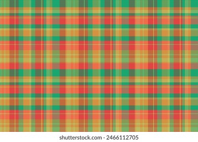 Tartan plaid pattern with texture. Vector illustration.
