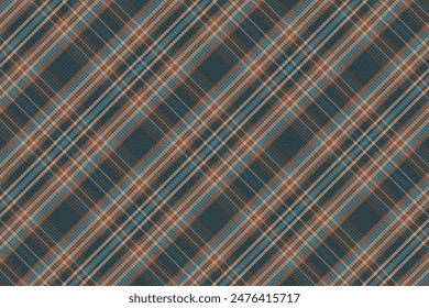 Tartan plaid pattern with texture. Vector illustration.