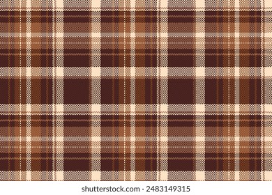 Tartan plaid pattern with texture. Vector illustration.