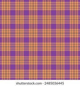 Tartan plaid pattern with texture. Vector illustration.
