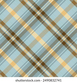 Tartan plaid pattern with texture. Vector illustration.