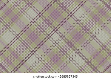 Tartan xadrez padrão com textura. Ilustração vetorial.