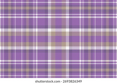 Tartan xadrez padrão com textura. Ilustração vetorial.