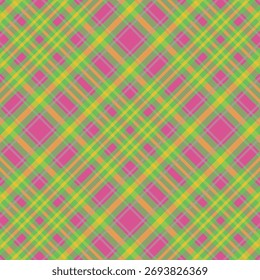 Tartan xadrez padrão com textura. Ilustração vetorial.