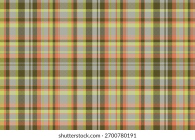 Tartan plaid pattern with texture. Vector illustration.